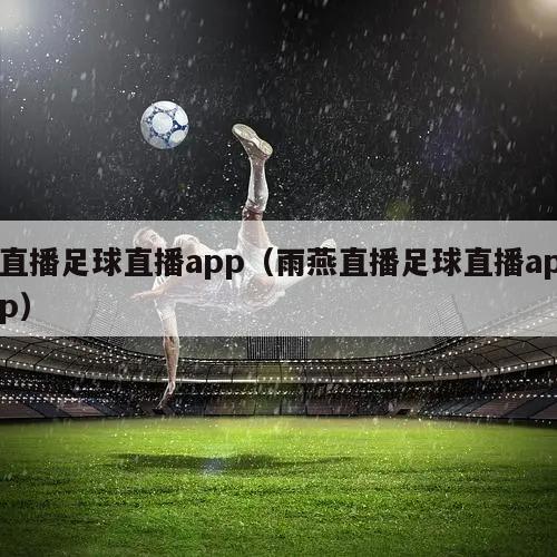 直播足球直播app（雨燕直播足球直播app）